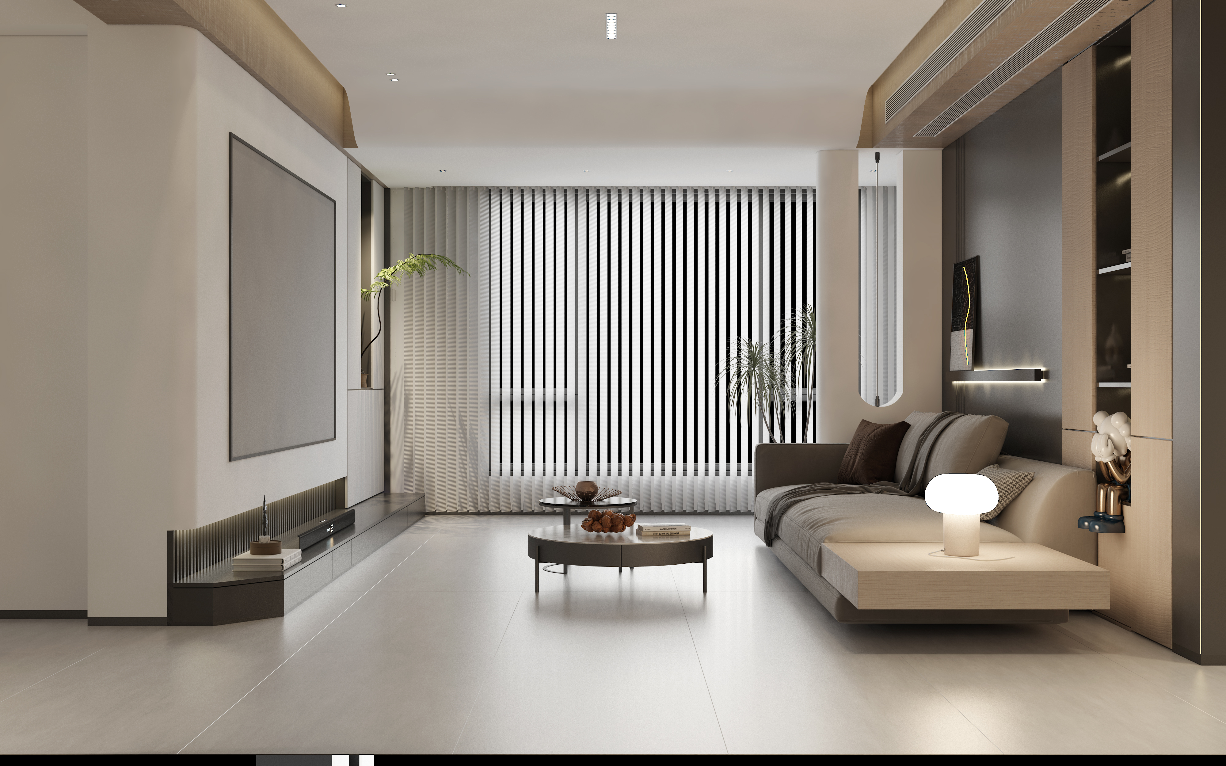 素色原木风装修案例