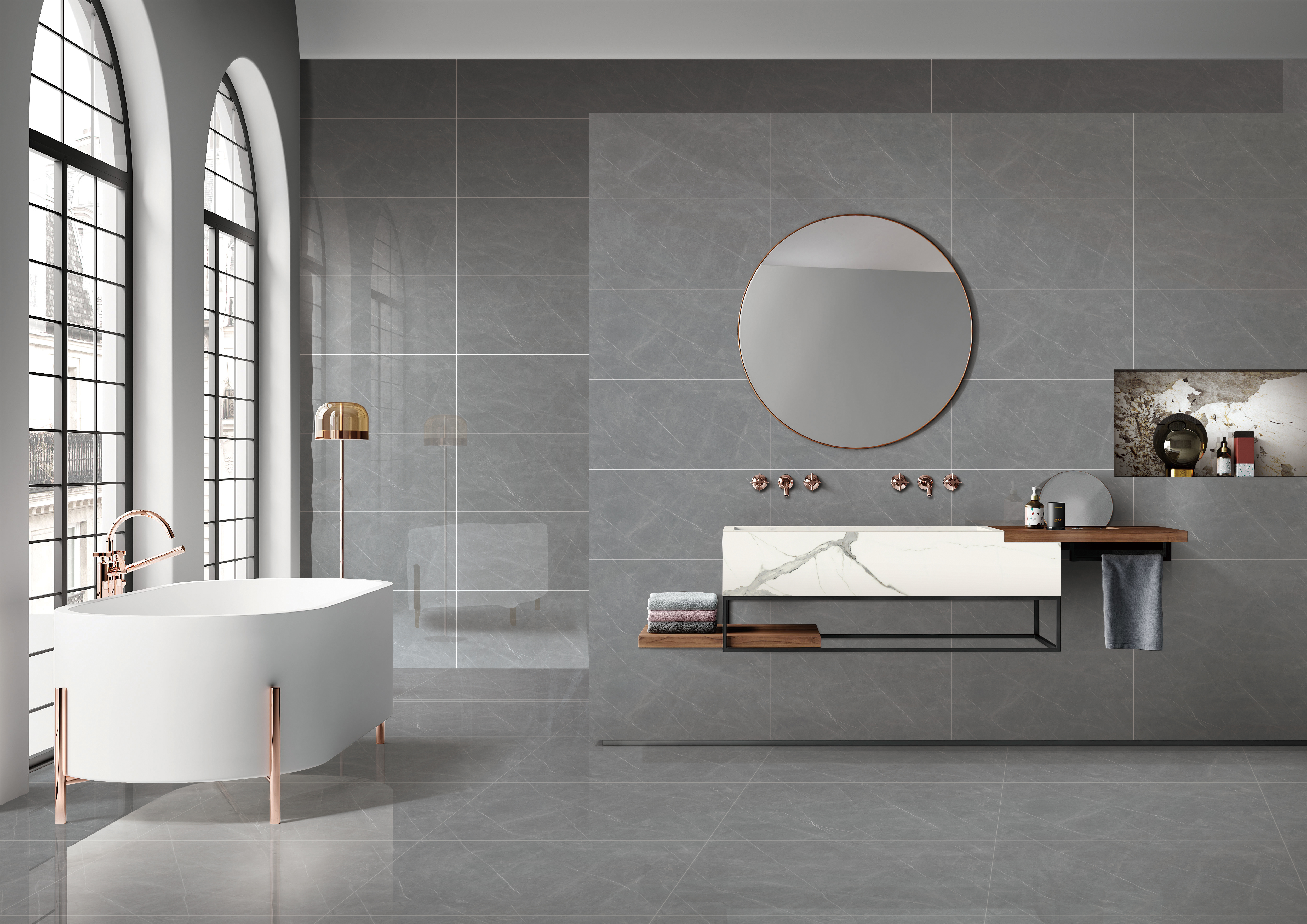 上新 | 400×800中板，打造高级感卫浴空间